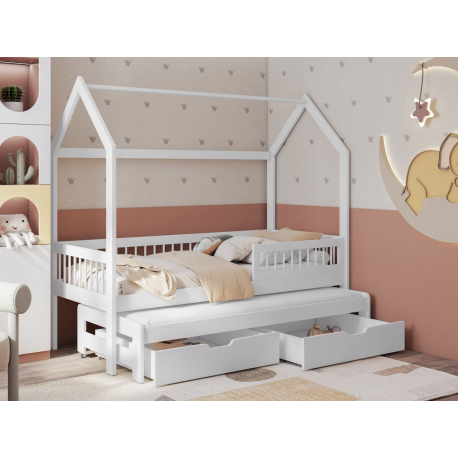 Dětská postel s úložným prostorem Karlix 80
